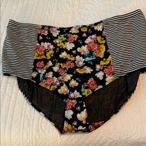 High Waisted Bathing Suit Bottoms